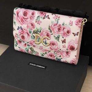 Dolce & Gabban leather clutch / cross body / over the shoulder bag